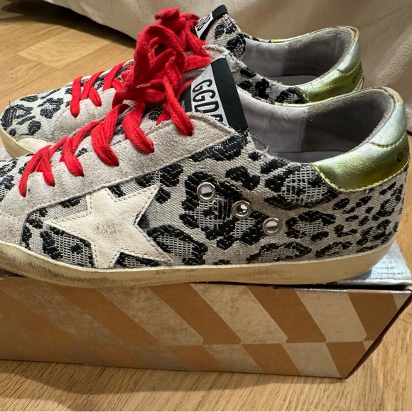 Perfect condition Golden Goose sneakers! Leopard print - Picture 3 of 6